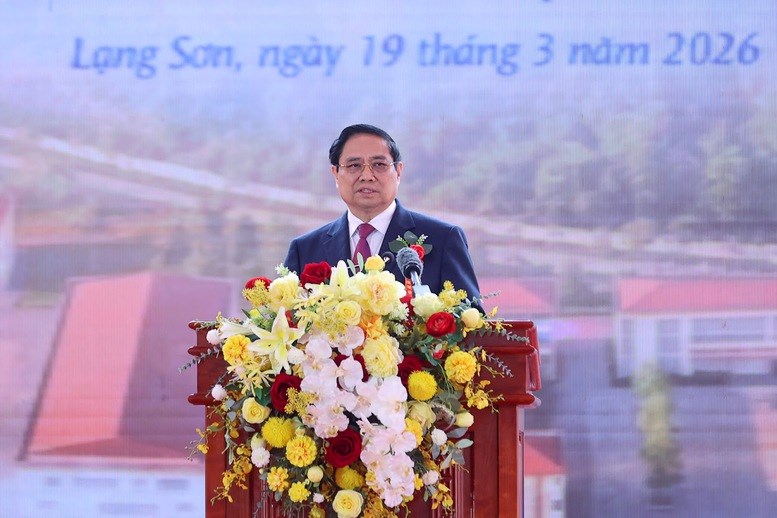 Tổng Bí thư Tô Lâm dự Lễ khởi công, động thổ đồng loạt các trường nội trú liên cấp biên giới - ảnh 4