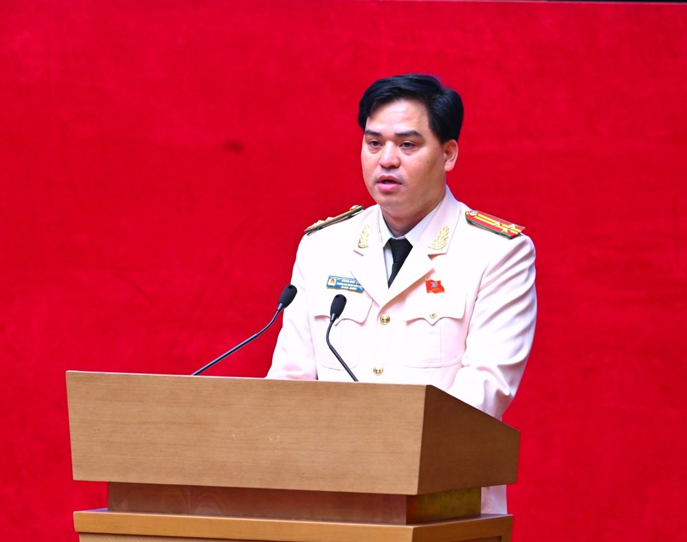 Đoàn Thanh niên Cộng sản Hồ Chí Minh Bộ Công an đón nhận Huân chương Bảo vệ Tổ quốc hạng Nhất - ảnh 3