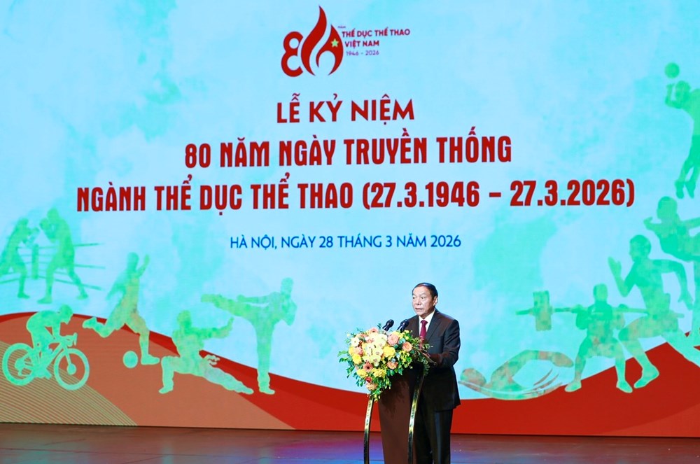 Phát biểu của Bộ trưởng Nguyễn Văn Hùng tại Lễ kỷ niệm 80 năm ngày truyền thống ngành Thể dục, Thể thao - ảnh 1