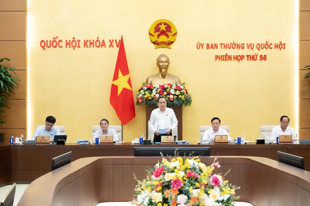 Khai mạc Phiên họp thứ 56 của Ủy ban Thường vụ Quốc hội - ảnh 1