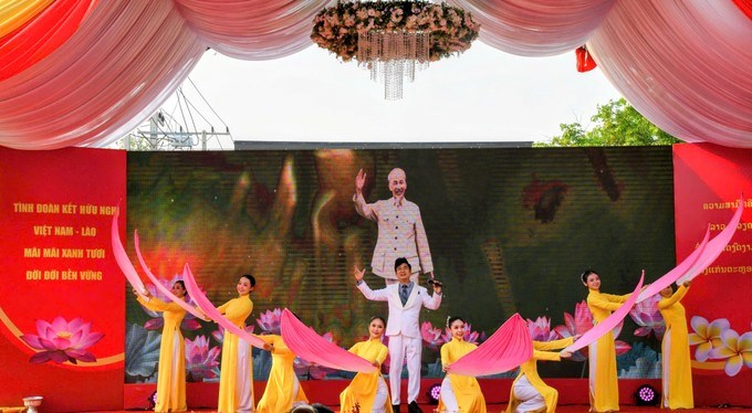 Khánh thành Dự án tu bổ, tôn tạo Khu di tích lịch sử Chủ tịch Hồ Chí Minh tại Savannakhet - ảnh 3