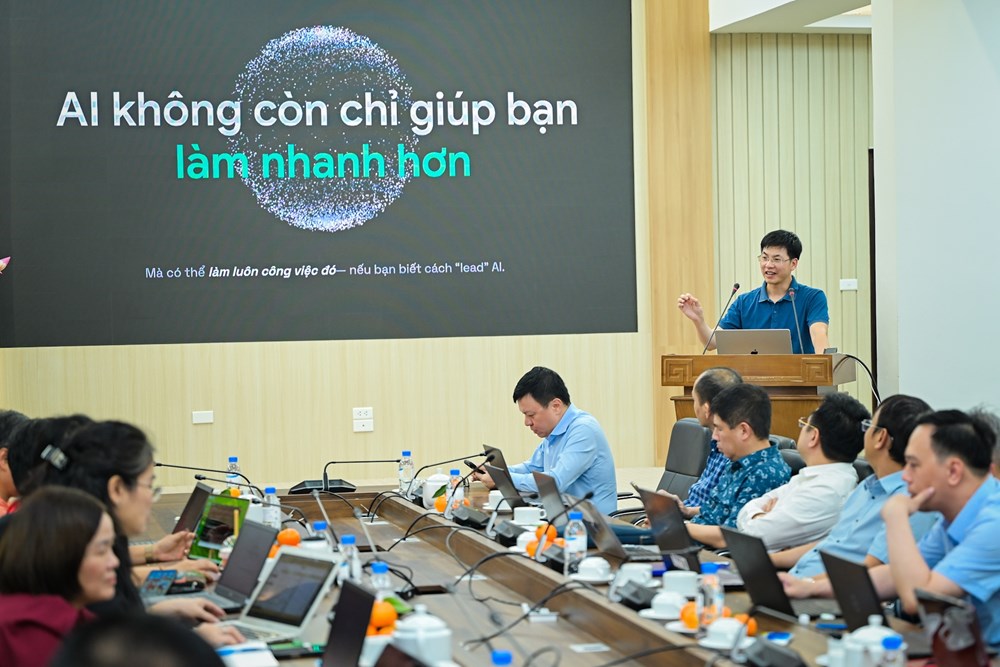 Đào tạo AI cấp cao cho lãnh đạo các cơ quan báo chí  - ảnh 2