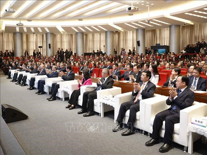 Phát biểu chính sách của Tổng Bí thư, Chủ tịch nước Tô Lâm tại Đại học Thanh Hoa (Trung Quốc) - ảnh 4