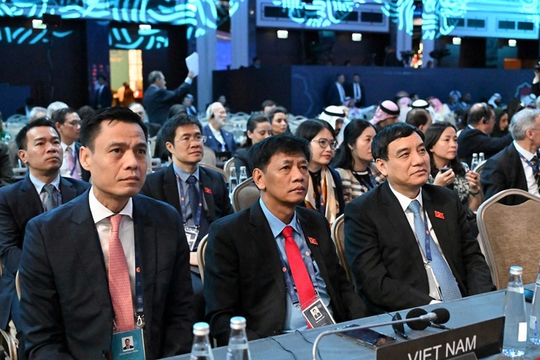 Chủ tịch Quốc hội Trần Thanh Mẫn phát biểu tại Phiên thảo luận chung Đại hội đồng IPU-152 - ảnh 3