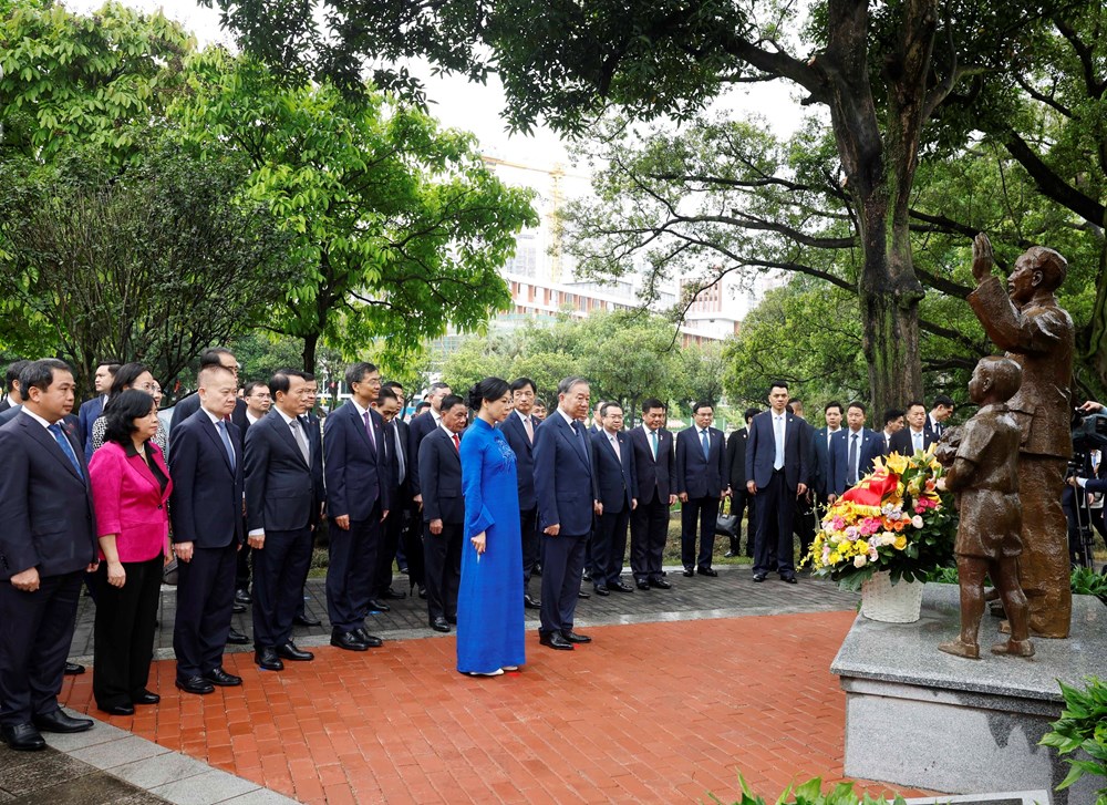 Tổng Bí thư, Chủ tịch nước Tô Lâm thăm di tích Khu học xá Trung ương - ảnh 2