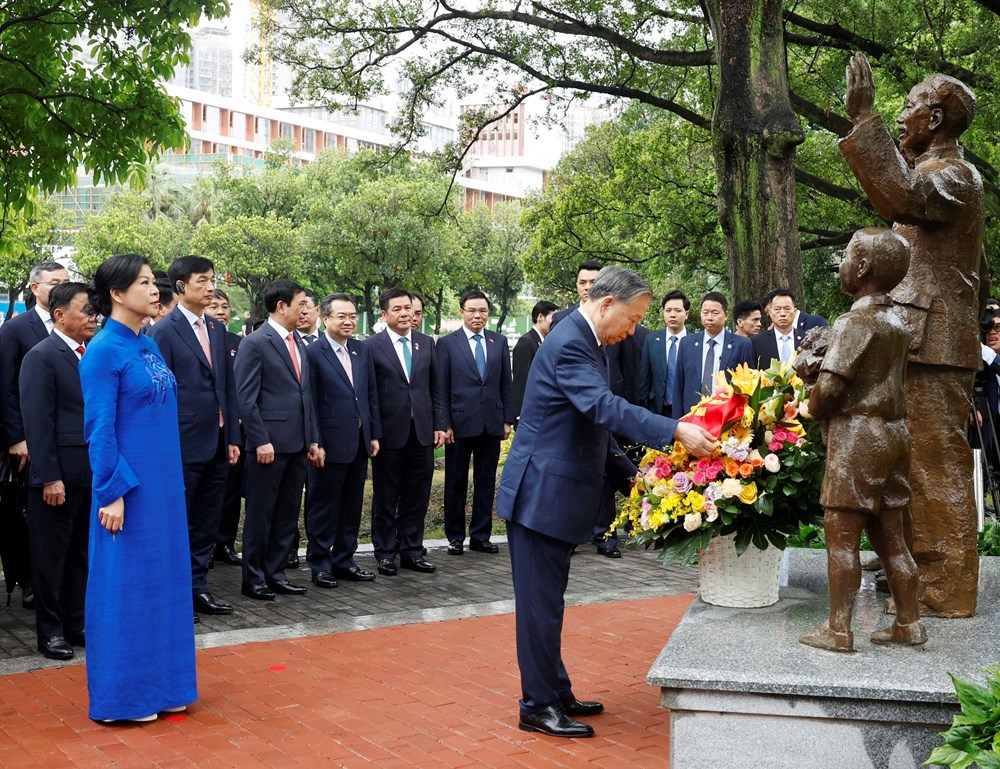 Tổng Bí thư, Chủ tịch nước Tô Lâm thăm di tích Khu học xá Trung ương - ảnh 1