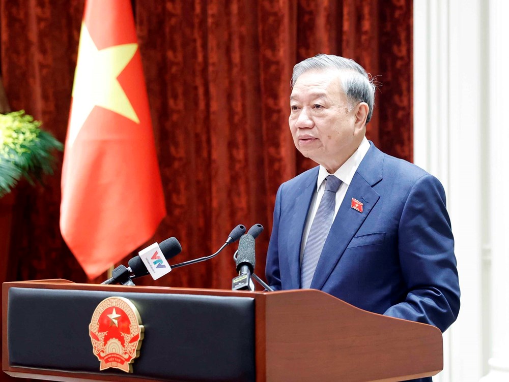 Tổng Bí thư, Chủ tịch nước Tô Lâm gặp mặt các đại biểu Quốc hội khóa XVI là người dân tộc thiểu số - ảnh 2