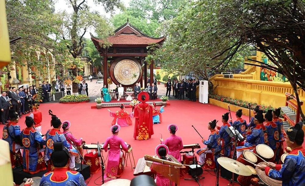 Chào mừng chuyến thăm Tổng thống Hàn Quốc và phu nhân bằng chương trình văn hoá, nghệ thuật truyền thống đặc sắc - ảnh 3