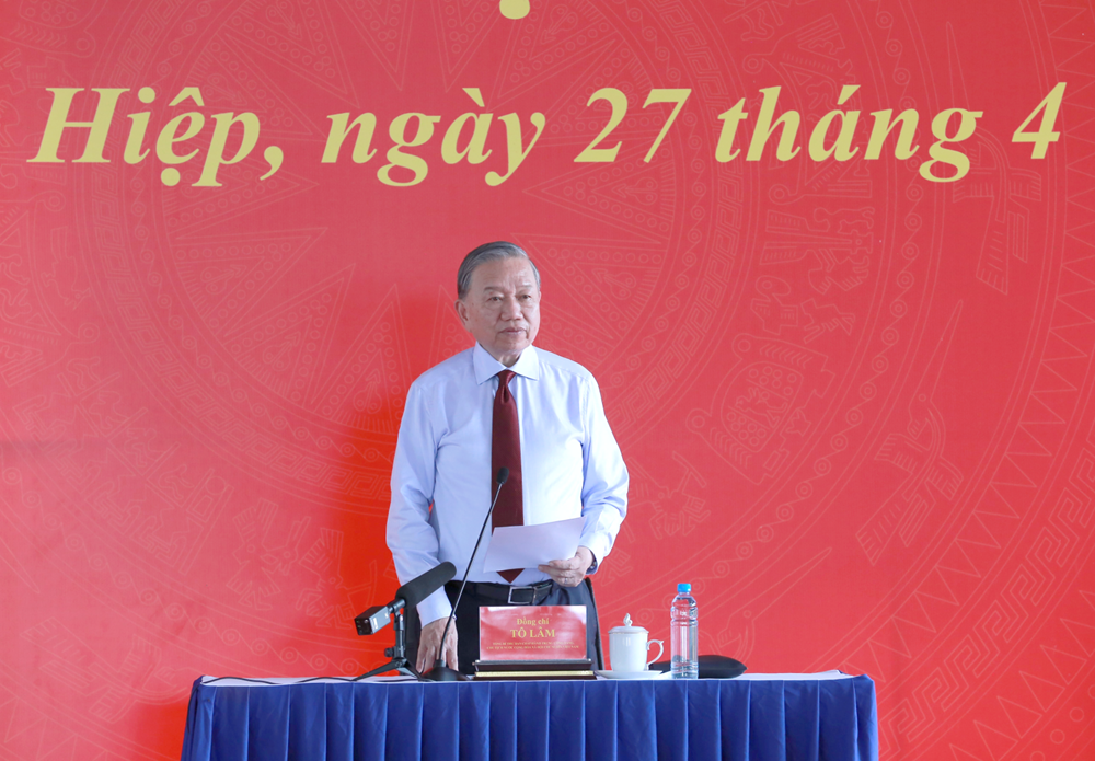 Bài nói chuyện của Tổng Bí thư, Chủ tịch nước Tô Lâm với công nhân, người lao động TP.HCM - ảnh 1