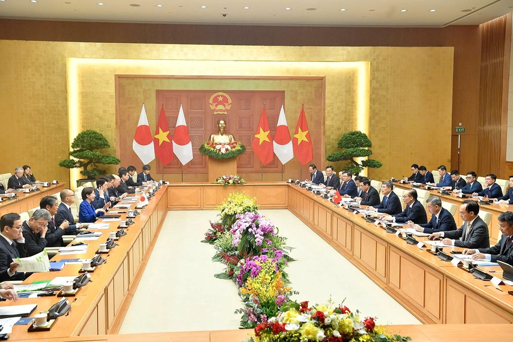 Thủ tướng Lê Minh Hưng chủ trì Lễ đón chính thức Thủ tướng Nhật Bản - ảnh 4
