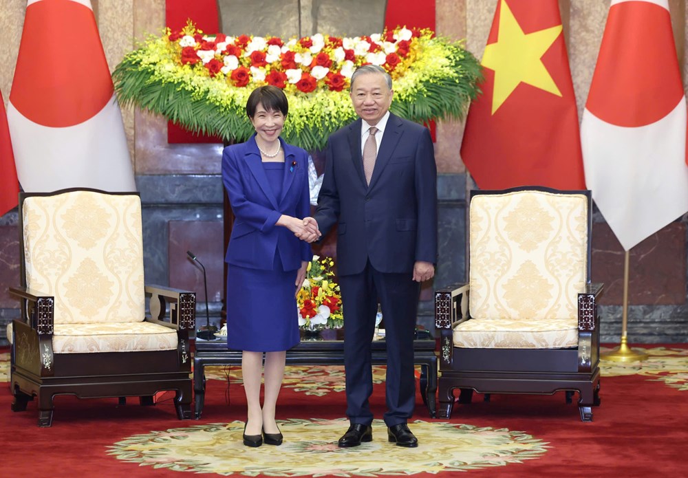 Tổng Bí thư, Chủ tịch nước Tô Lâm tiếp Thủ tướng Nhật Bản Takaichi Sanae - ảnh 1