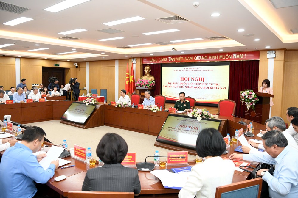 Tổng Bí thư, Chủ tịch nước Tô Lâm: Với Hà Nội, phát triển kinh tế không thể tách rời phát triển văn hóa và con người - ảnh 5