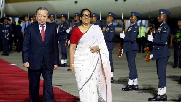  Tổng Bí thư, Chủ tịch nước Tô Lâm bắt đầu thăm cấp Nhà nước tới Sri Lanka - ảnh 1