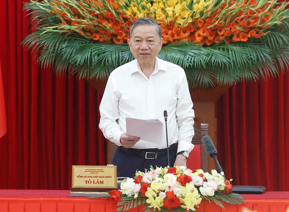 Tổng Bí thư, Chủ tịch nước: Phải trả lời được những câu hỏi lớn khi tổng kết 100 năm Đảng lãnh đạo  - ảnh 1