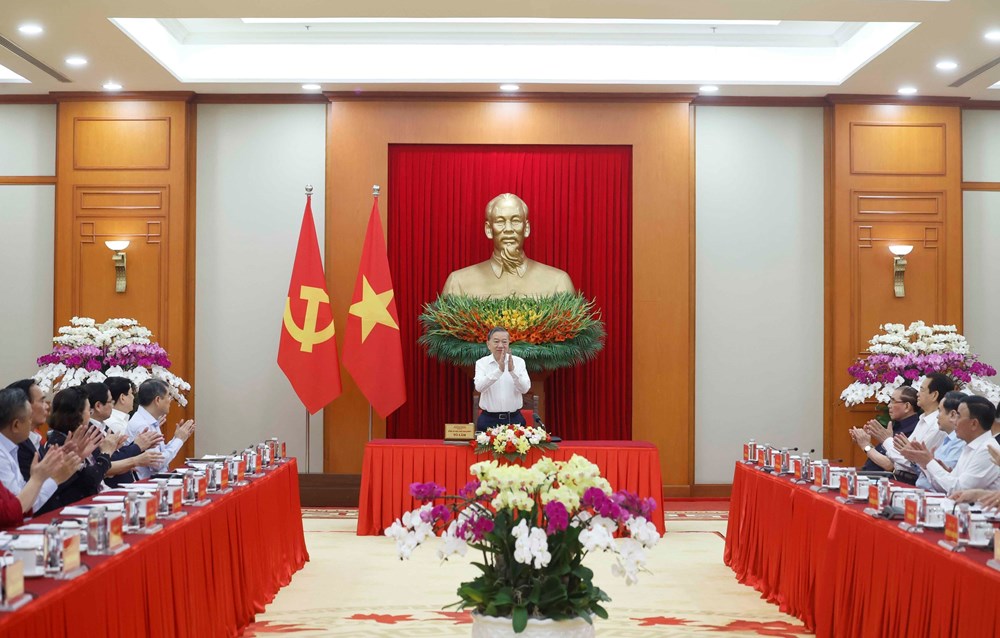 Tổng Bí thư, Chủ tịch nước: Phải trả lời được những câu hỏi lớn khi tổng kết 100 năm Đảng lãnh đạo  - ảnh 2