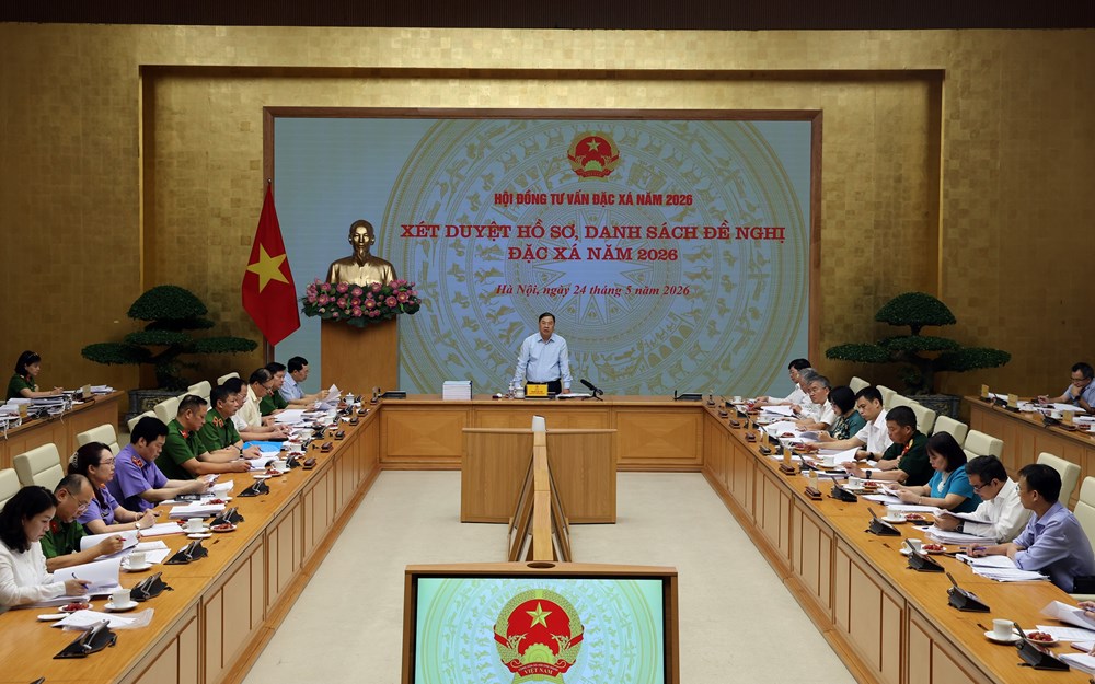 Đánh giá công khai, minh bạch, cân nhắc thận trọng, kỹ lưỡng từng trường hợp đề nghị đặc xá - ảnh 1