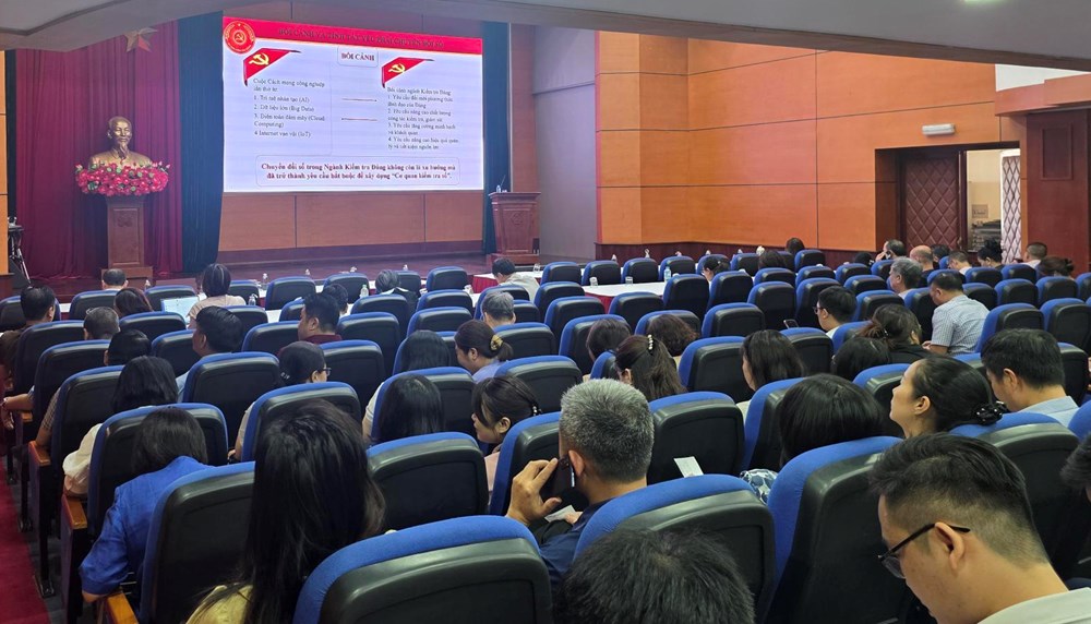 Mô hình "kiểm tra, giám sát trên dữ liệu" được xác định là mục tiêu cốt lõi của ngành Kiểm tra Đảng  - ảnh 4