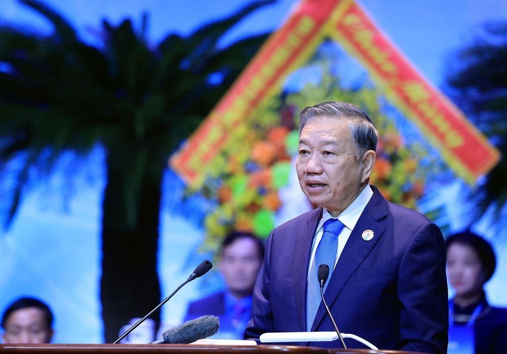 Bài phát biểu của Tổng Bí thư, Chủ tịch nước Tô Lâm tại Đại hội Công đoàn Việt Nam lần thứ XIV - ảnh 1