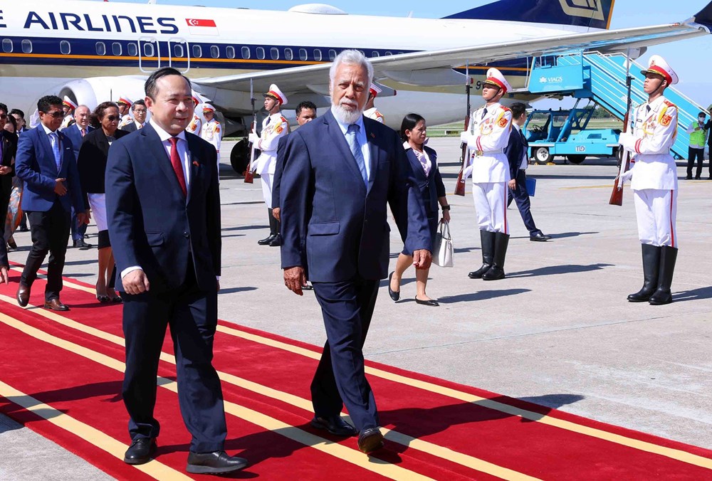 Thủ tướng Timor-Leste đến Hà Nội, bắt đầu thăm chính thức Việt Nam và dự AFF 2026 - ảnh 1
