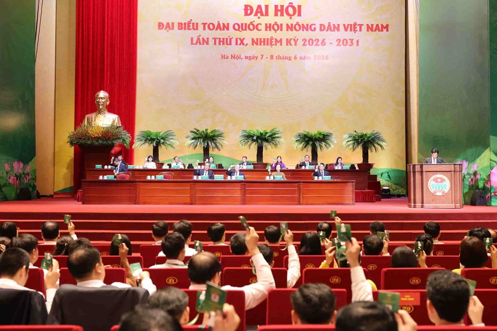 Gần 600 đại biểu dự Đại hội đại biểu toàn quốc Hội Nông dân Việt Nam lần thứ IX - ảnh 4