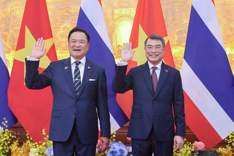Thủ tướng Lê Minh Hưng chủ trì lễ đón chính thức Thủ tướng Thái Lan - ảnh 3