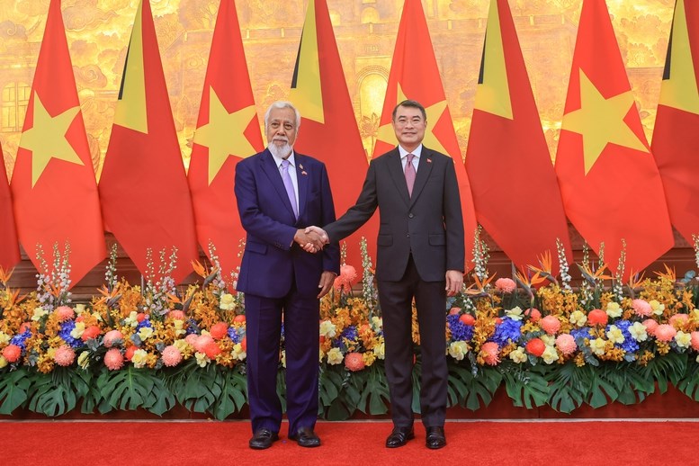 Thủ tướng Lê Minh Hưng chủ trì lễ đón chính thức Thủ tướng Timor-Leste - ảnh 3
