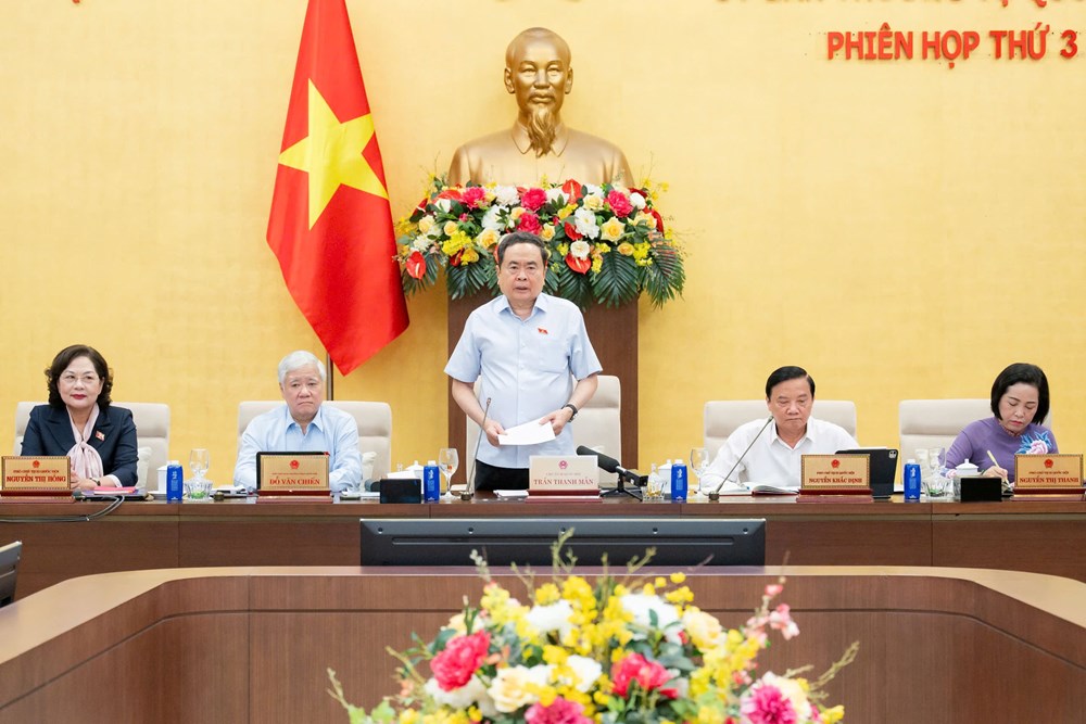 Khai mạc phiên họp thứ 3 của Ủy ban Thường vụ Quốc hội - ảnh 1