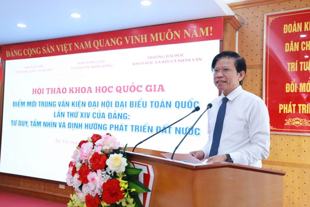 Làm rõ những điểm mới, tư duy và tầm nhìn trong Văn kiện Đại hội XIV của Đảng - ảnh 3