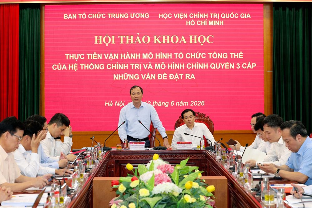 Thực tiễn vận hành mô hình tổ chức tổng thể của hệ thống chính trị và mô hình chính quyền 3 cấp  - ảnh 2