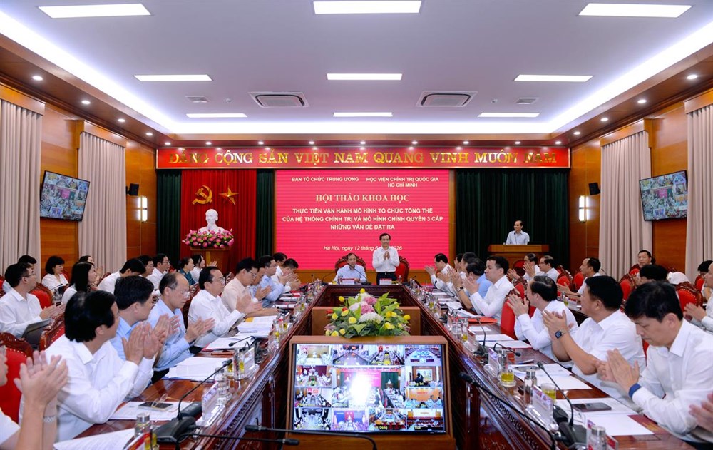 Thực tiễn vận hành mô hình tổ chức tổng thể của hệ thống chính trị và mô hình chính quyền 3 cấp  - ảnh 3