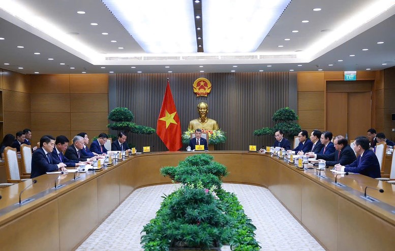 Thủ tướng Lê Minh Hưng điện đàm với Thủ tướng Trung Quốc Lý Cường - ảnh 2