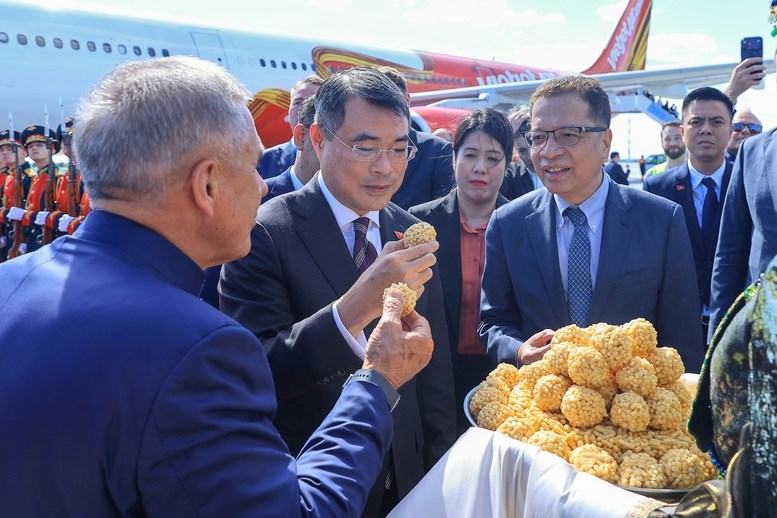 Nga chào đón Thủ tướng Lê Minh Hưng bằng nghi thức văn hoá truyền thống đặc sắc - ảnh 3