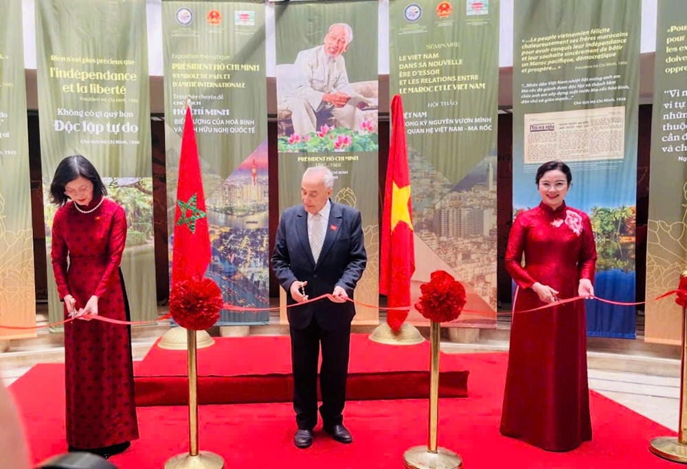 Tôn vinh Chủ tịch Hồ Chí Minh và kỷ niệm quan hệ ngoại giao Việt Nam – Morocco - ảnh 1