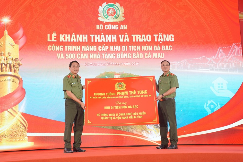 Khánh thành công trình nâng cấp Khu di tích lịch sử quốc gia Hòn Đá Bạc  - ảnh 4