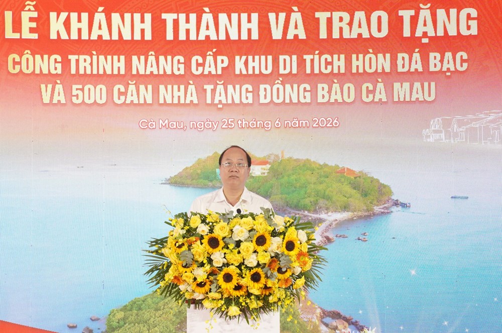 Khánh thành công trình nâng cấp Khu di tích lịch sử quốc gia Hòn Đá Bạc  - ảnh 2