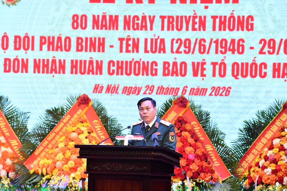 Tổng Bí thư, Chủ tịch nước Tô Lâm dự Lễ kỷ niệm 80 năm Ngày truyền thống Bộ đội Pháo binh - Tên lửa - ảnh 7
