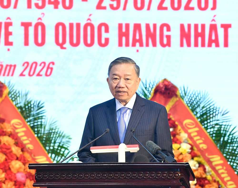 Tổng Bí thư, Chủ tịch nước Tô Lâm dự Lễ kỷ niệm 80 năm Ngày truyền thống Bộ đội Pháo binh - Tên lửa - ảnh 4
