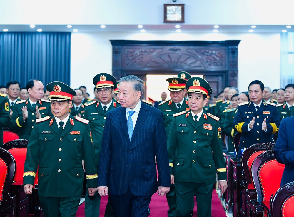 Tổng Bí thư, Chủ tịch nước Tô Lâm dự Lễ kỷ niệm 80 năm Ngày truyền thống Bộ đội Pháo binh - Tên lửa - ảnh 2