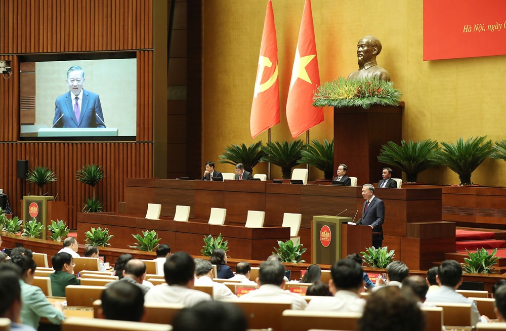 Phát biểu của Tổng Bí thư, Chủ tịch nước Tô Lâm tại Hội nghị sơ kết một năm vận hành mô hình chính quyền 3 cấp - ảnh 2