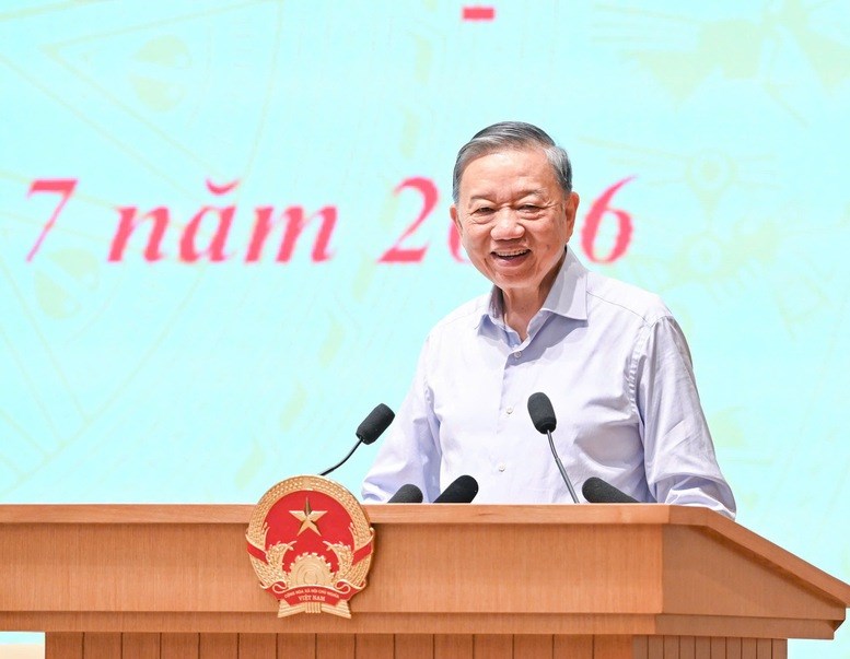 Phát biểu chỉ đạo của Tổng Bí thư, Chủ tịch nước Tô Lâm tại phiên họp Chính phủ thường kỳ tháng 6.2026 và Hội nghị trực tuyến Chính phủ với các địa phương - ảnh 1