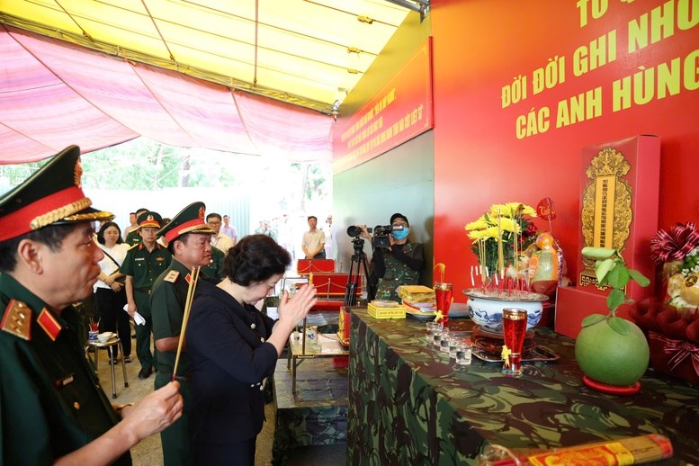 Ngày 6.7, sẽ triển khai quy tập hài cốt liệt sĩ tại công viên Lê Thị Riêng - ảnh 1
