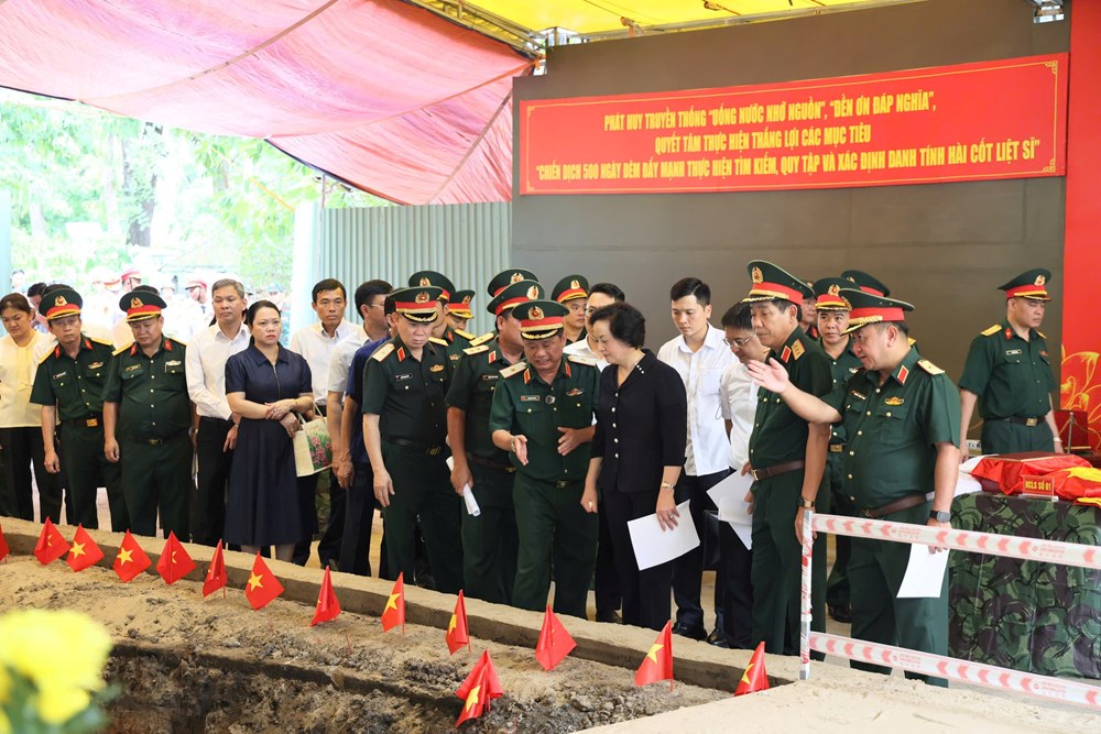 Ngày 6.7, sẽ triển khai quy tập hài cốt liệt sĩ tại công viên Lê Thị Riêng - ảnh 3