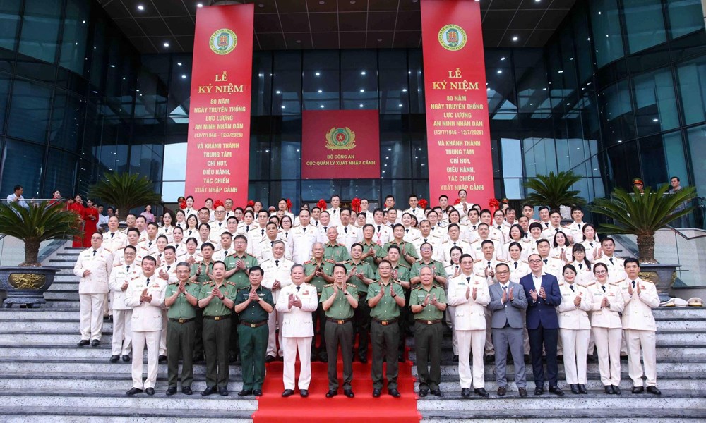 Khánh thành Trung tâm Chỉ huy, điều hành, tác chiến xuất nhập cảnh - ảnh 6