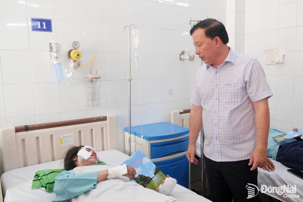 Lãnh đạo Đồng Nai thăm hỏi, hỗ trợ các nạn nhân vụ tai nạn giao thông đặc biệt nghiêm trọng - ảnh 2