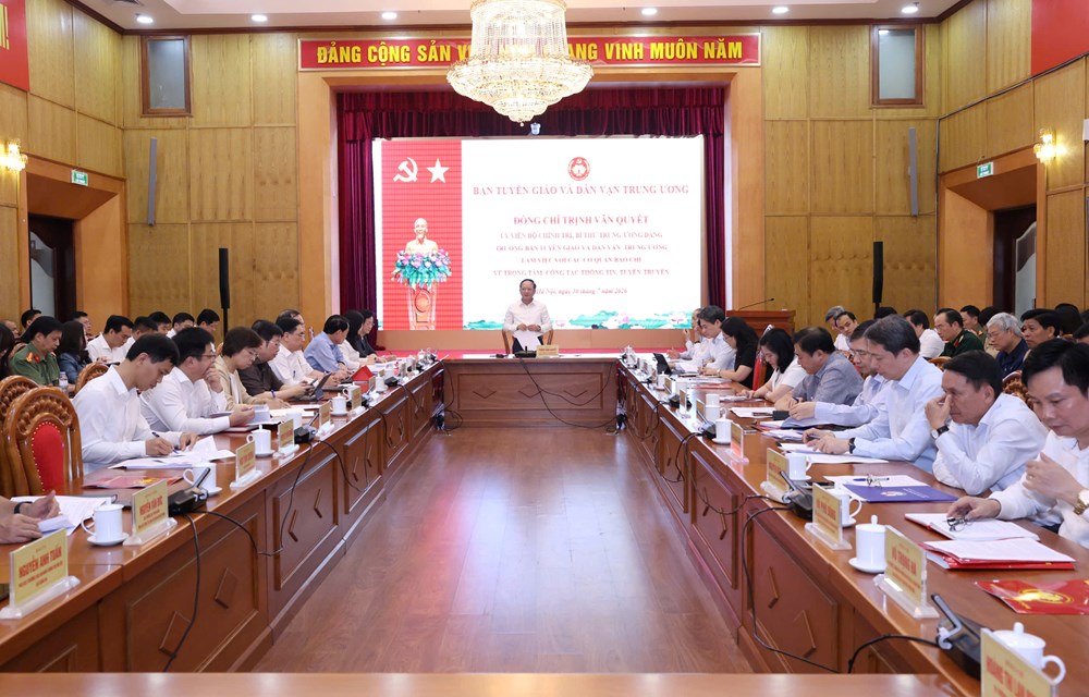 Báo chí phải tiếp tục khẳng định vai trò là dòng chảy thông tin chủ lưu, đổi mới mạnh mẽ để giữ vai trò dẫn dắt - ảnh 6