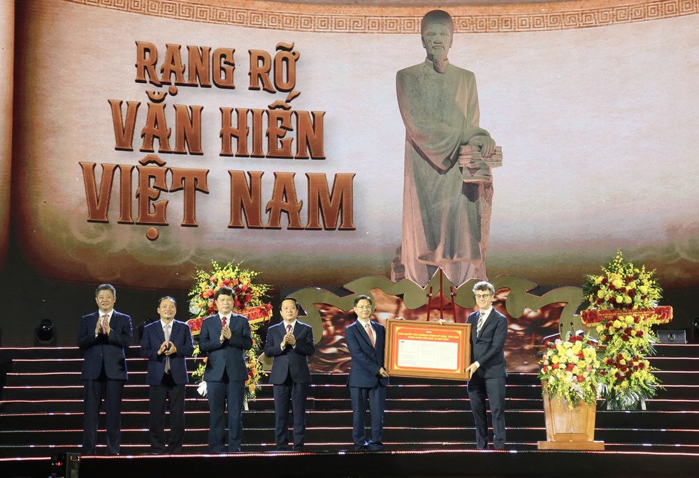 Lễ Kỷ niệm cấp quốc gia 300 năm ngày sinh Danh nhân văn hóa Lê Quý Đôn - ảnh 4
