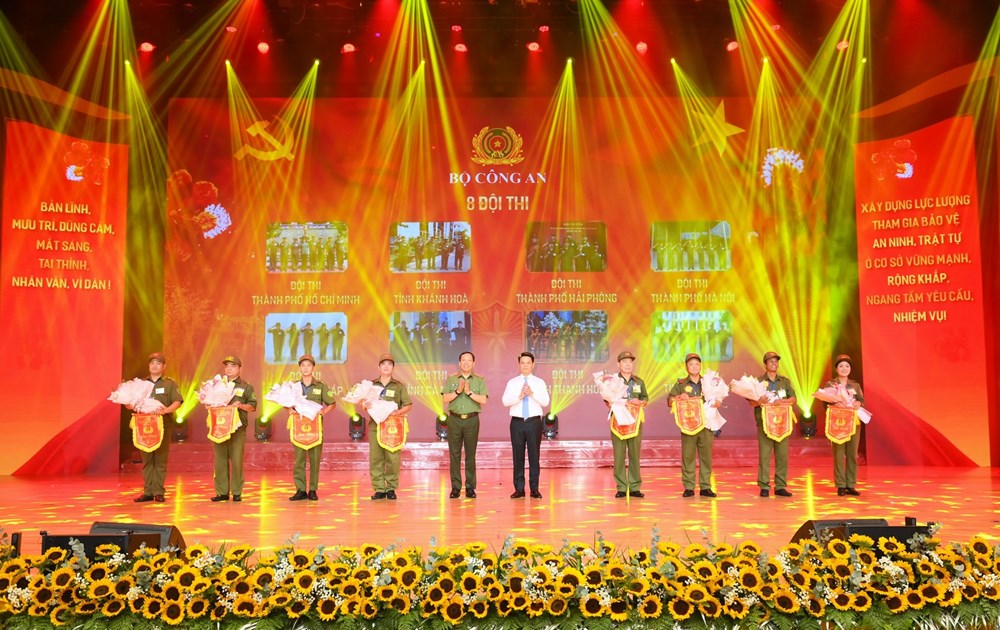Chung kết toàn quốc Hội thi lực lượng tham gia bảo vệ an ninh, trật tự ở cơ sở giỏi lần thứ nhất - ảnh 3