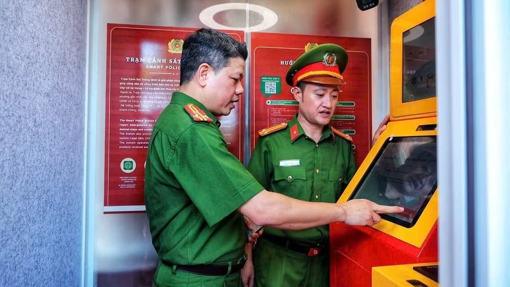 Mô hình Kiosk “Trạm Cảnh sát thông minh” đầu tiên trên cả nước có gì đặc biệt? - ảnh 3