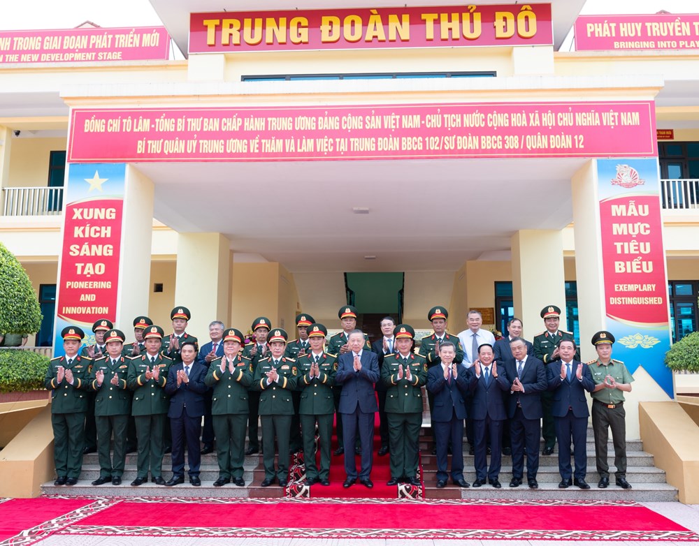 Tổng Bí thư, Chủ tịch nước Tô Lâm: Làm cho giá trị văn hóa “Bộ đội Cụ Hồ” ngày càng tỏa sáng - ảnh 4