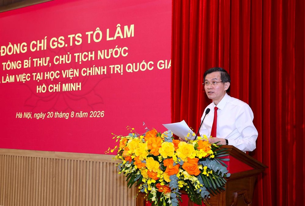 Tổng Bí thư, Chủ tịch nước Tô Lâm: Học viện Chính trị quốc gia Hồ Chí Minh phải là hình mẫu về xây dựng Đảng - ảnh 3